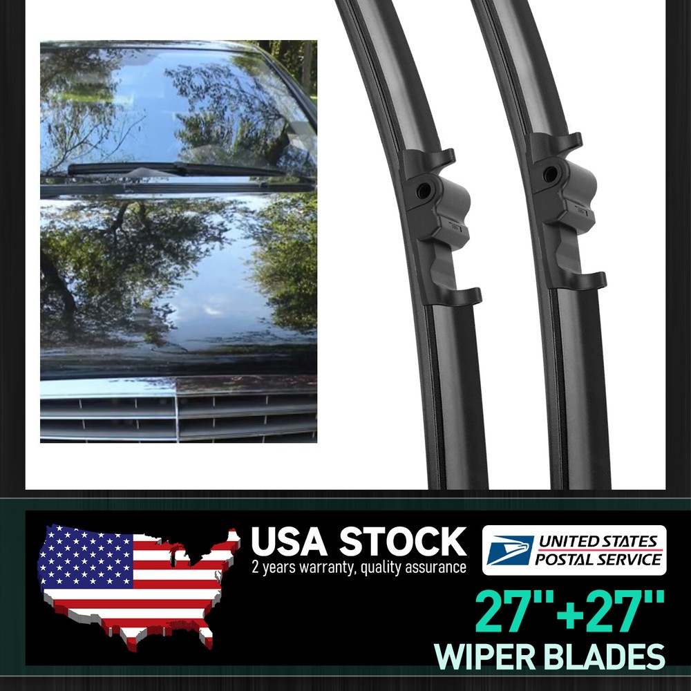 Pair All season Front Windshield Wiper Blades 27