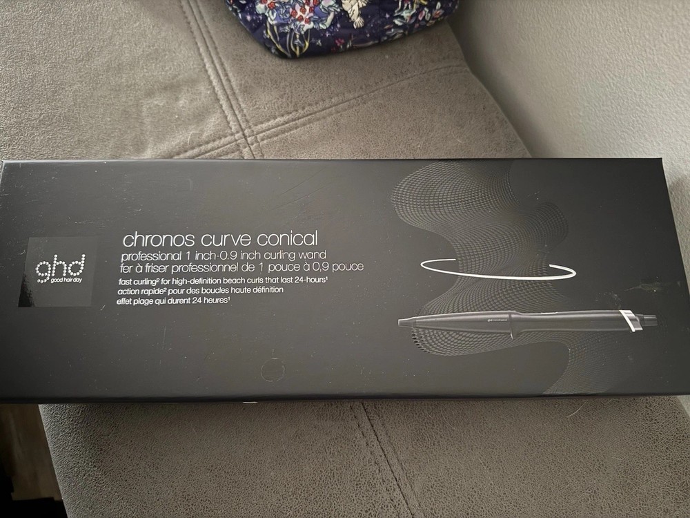 ghd Chronos Curve Conical Wand 1.1-0.9 Inch Barrel for Beach Waves