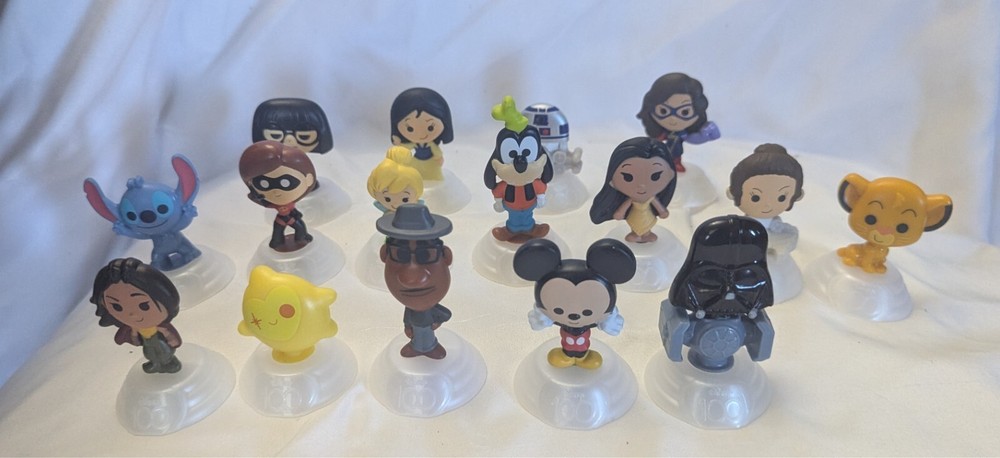 2023 Mcdonalds Disney 100 year Anniversary lot of 16 figurines
