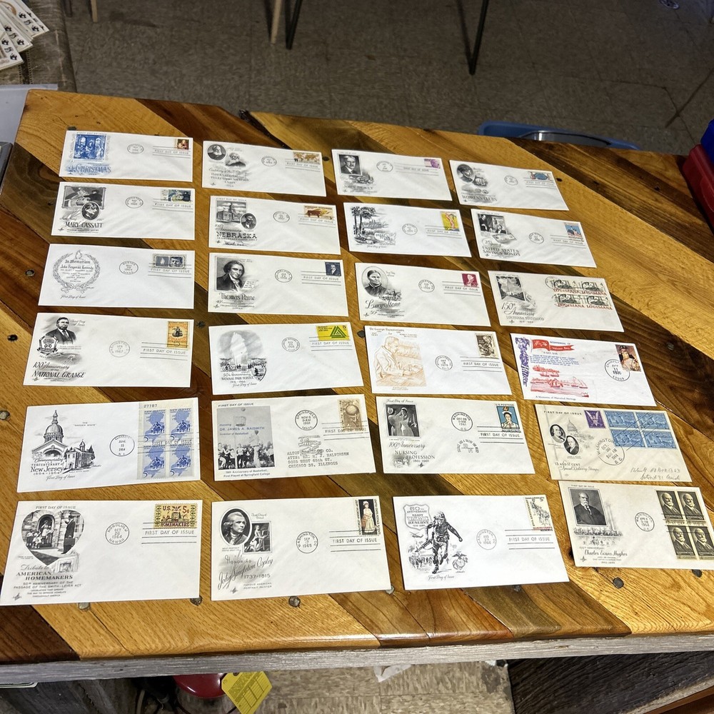 Lot 90 Vintage First day issue FDC stamped Envelope