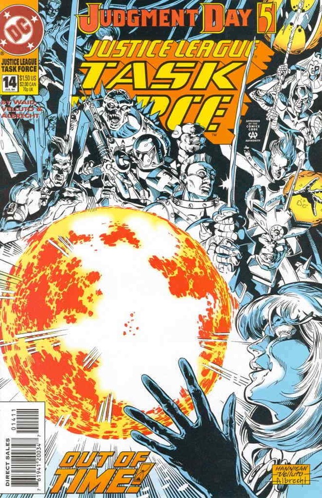 Justice League Task Force #14 FN; DC | Judgment Day 5 - we combine shipping