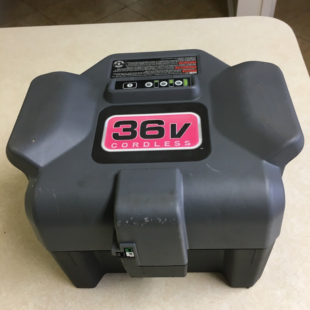 Black & Decker Cordless Lawn Mower 36V Battery * CASE ONLY * RB3612