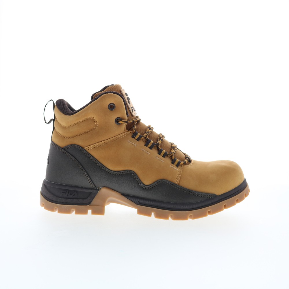 Fila Derail FS 1HM01376-755 Mens Brown Synthetic Lace Up Hiking Boots