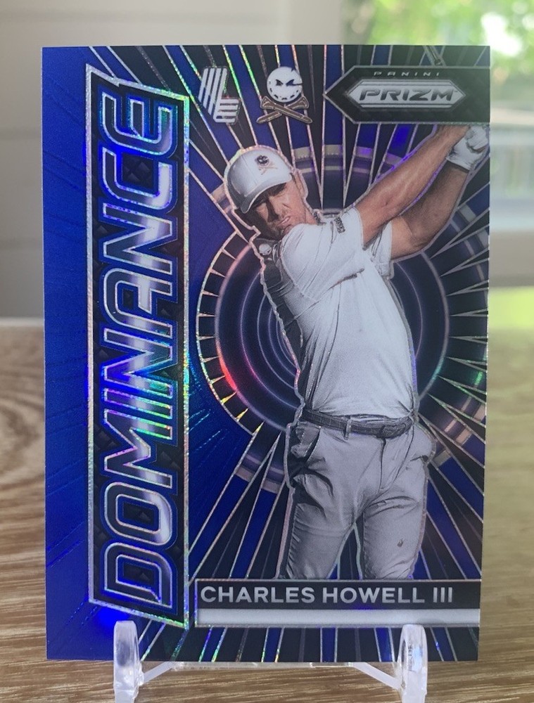 2024 Charles Howell III LIV Golf Prizm Dominance Blue /99 Crushers GC
