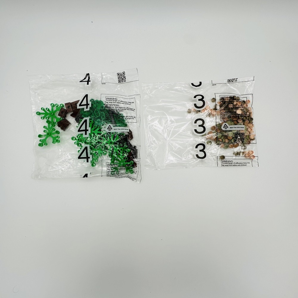 LEGO Botanical Collection Bonsai Tree Set 2021 Bags 3 and 4 Only Read Description
