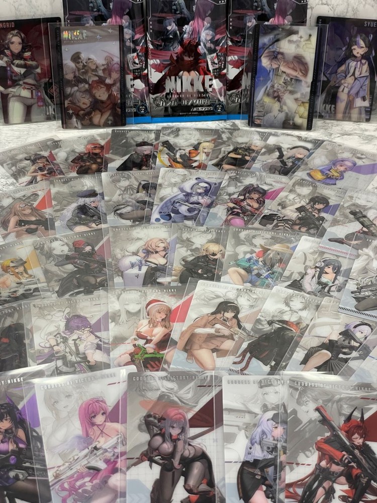 NIKKE The Goddess of Victory Gun Girl Metal Card Collection Vol.2 All types