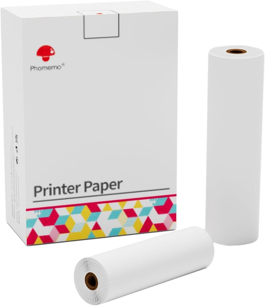 2 Roll US Letter Size Thermal Printing Paper Quick-Dry, 8.5''x11'' Thermal Pa...
