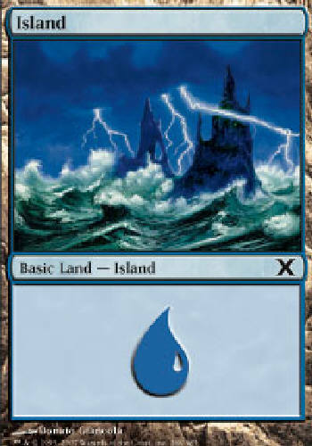 ISLAND #368 X4 4X 10th Edition MTG Magic the Gathering DJMagic Cards
