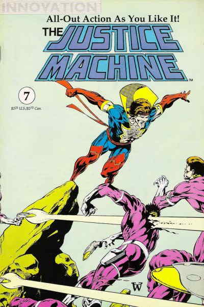 Justice Machine, The (Innovation) #7 VF/NM; Innovation | Last Issue - we combine