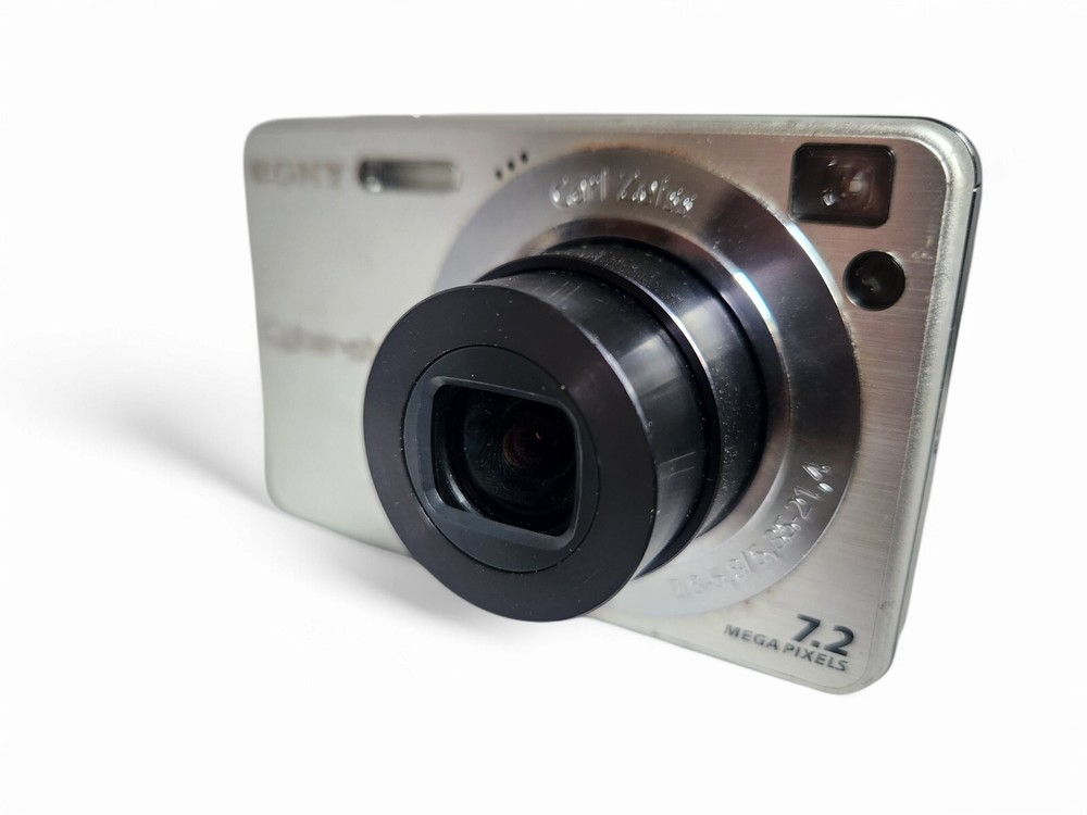 Sony Cyber-shot DSC-W110 7.2MP Silver Digital Camera