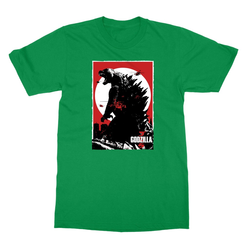 Godzilla Japanese Movie Poster Retro Japan Vintage Cool Gift Men's T-Shirt
