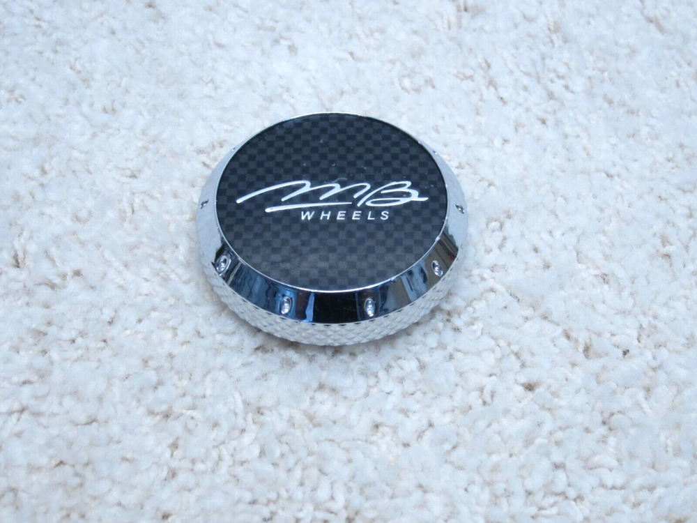 MB WHEELS C-425 CUSTOM ALLOY WHEEL SNAP ON CENTER CAP #2F-3
