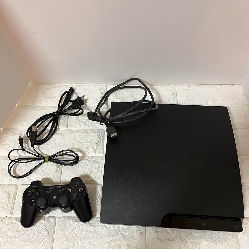 PS3 160GB Black Console CECH-3000A with Box Retro Gaming System