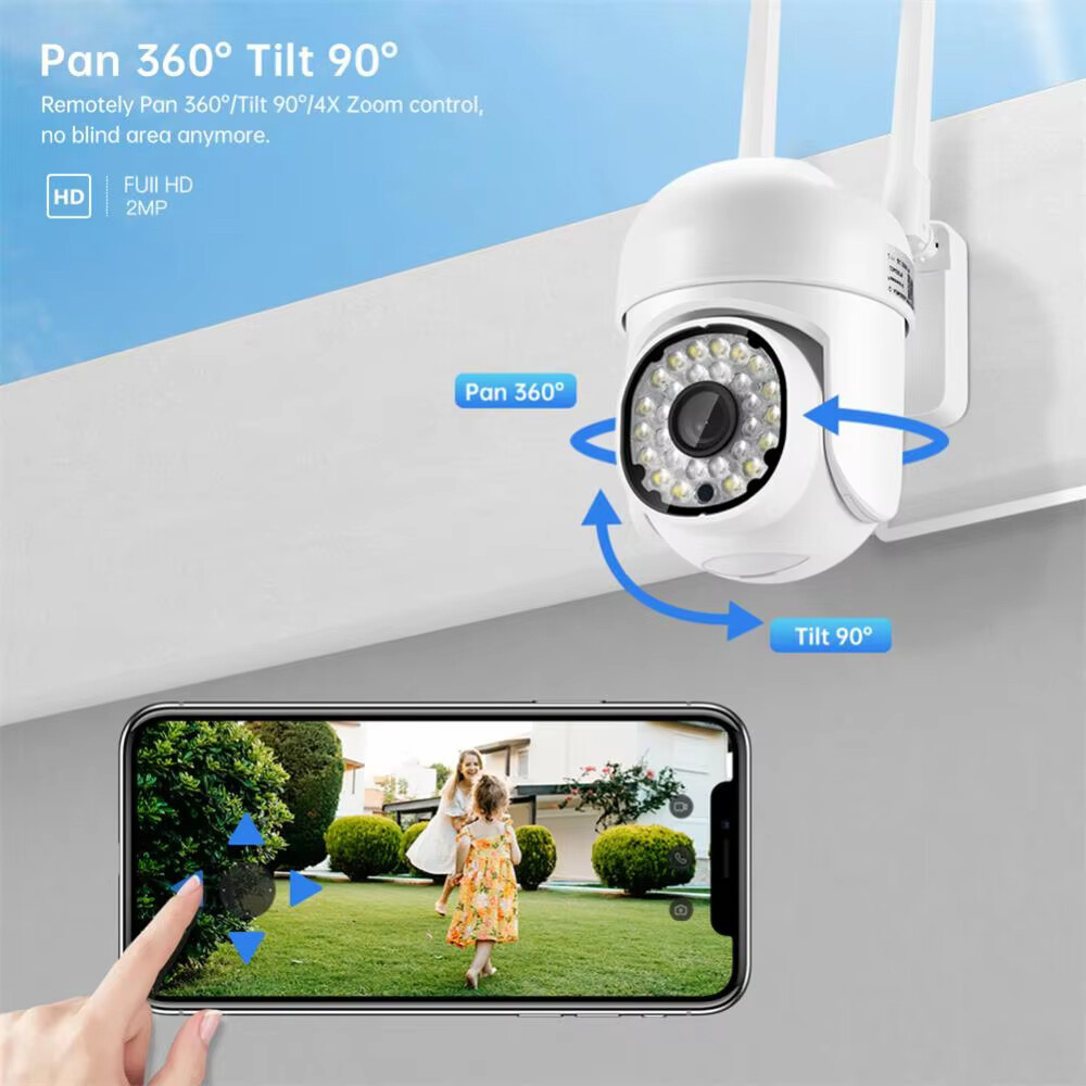 YI IoT 5G WIFI Camaras De Seguridad Exterior Inalambrica Con Vision Nocturna HD-image