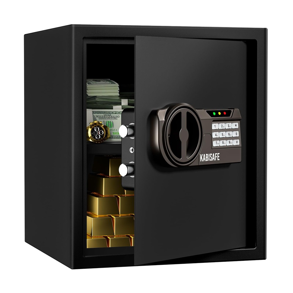 2.0 Cubic Ft Digital Keypad Safe Box with Anti-Theft Security Lock