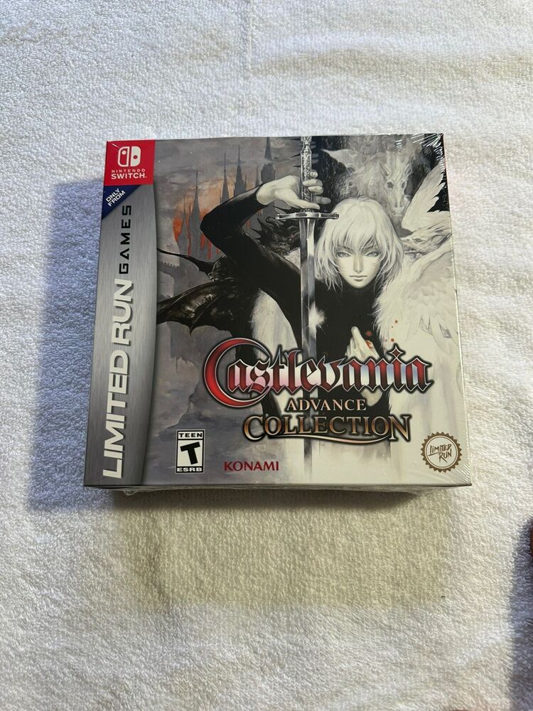 Switch Limited Run #198: Castlevania Advance Collection Advanced Edition Mint!