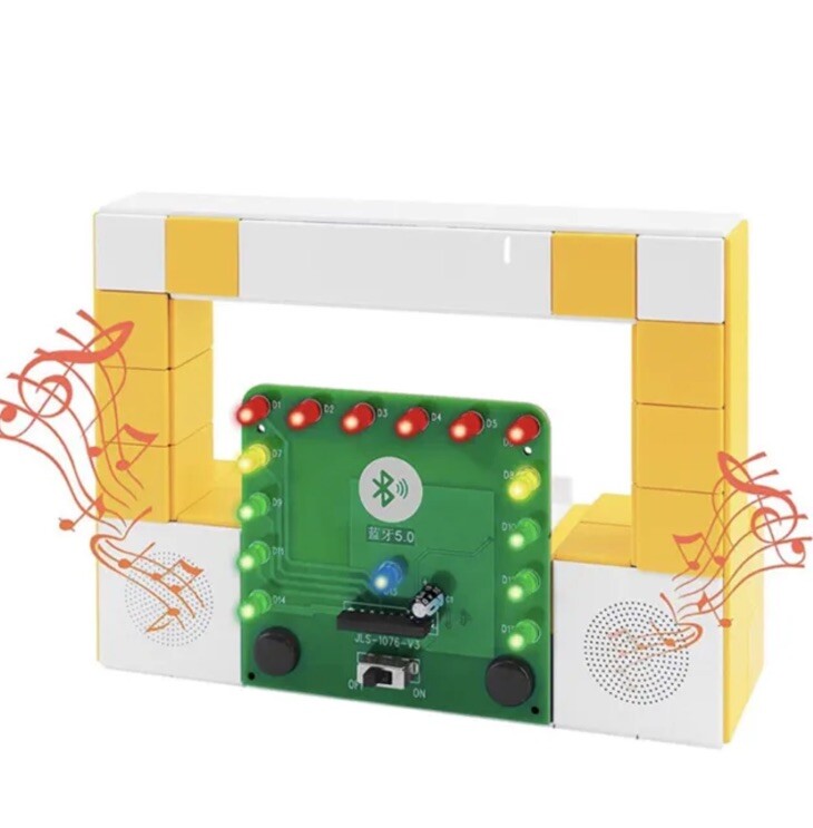 DIY Bluetooth Speaker Kit DIY Electronic Kit - MakerFocus Portable Music Blue...