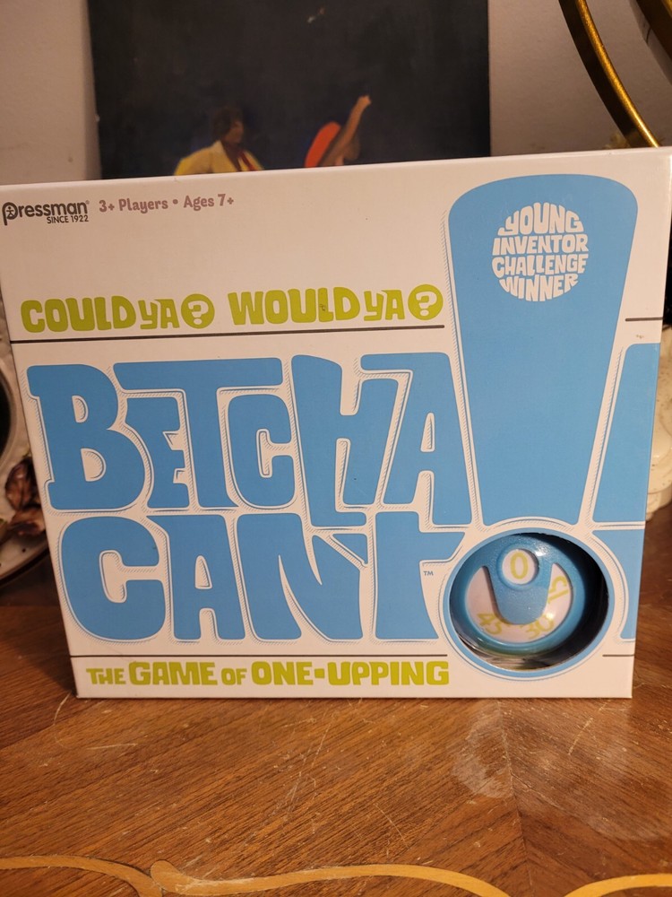 New Pressman Could Ya? Would Ya? Betcha Can't! Game Brand