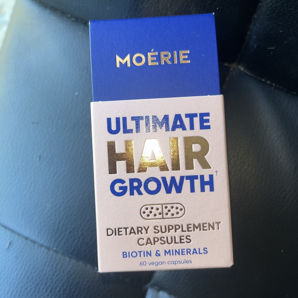 Moerie Ultimate Hair Growth Pills 60 Ct Dietary Supplement Capsules EXP 04/2026