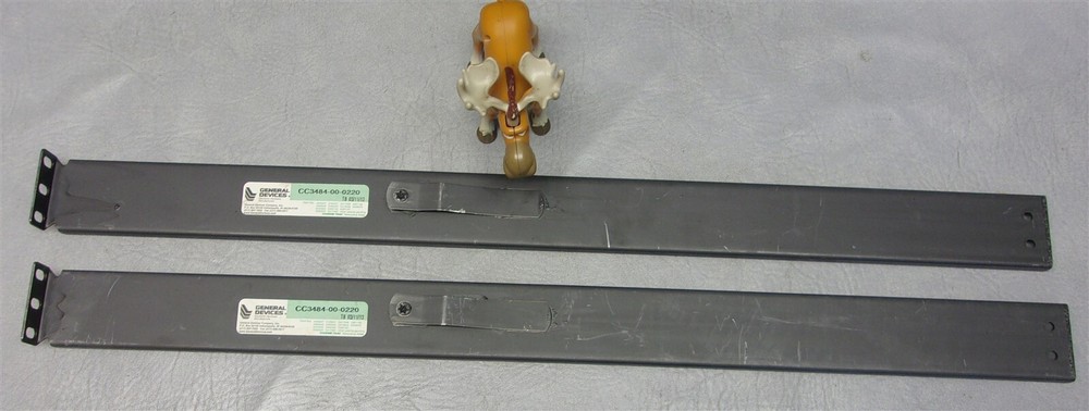 CC3484-00-0220 Chassis Trak Telescoping Slides Extension Drawer Lot of 2