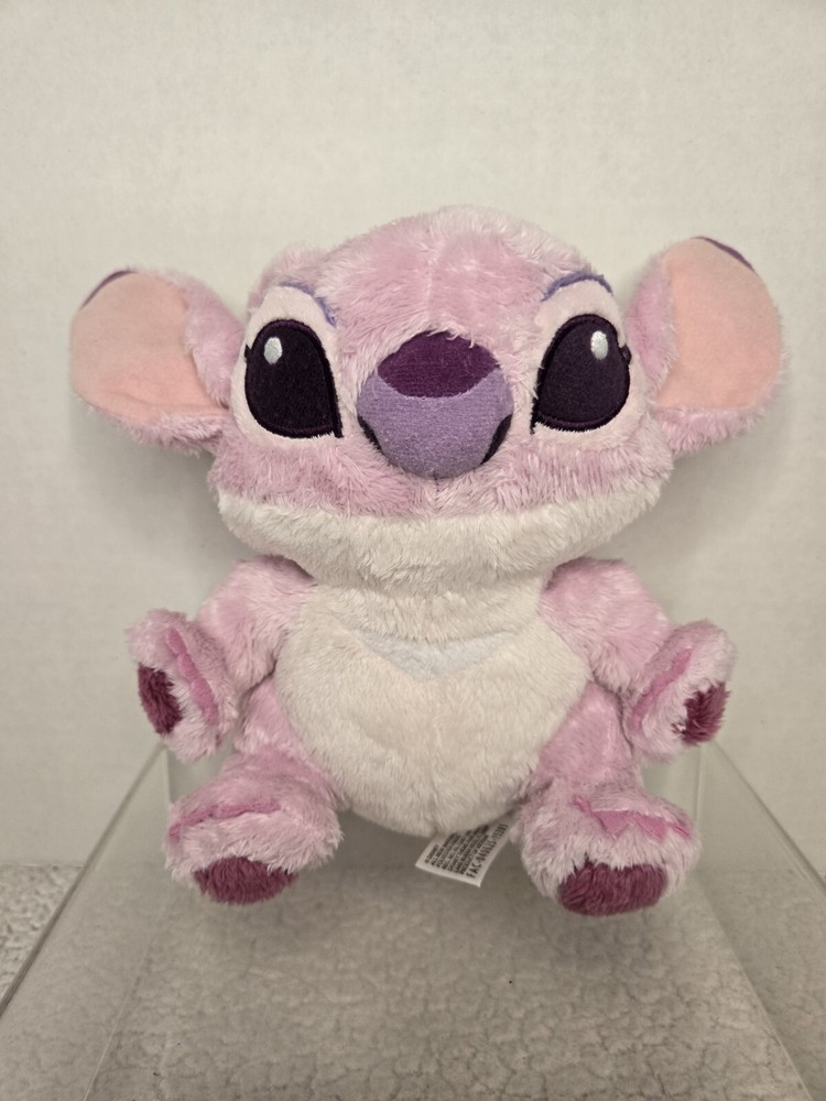 Disney Parks Lilo & Stitch Plush Pink Purple Angel 8