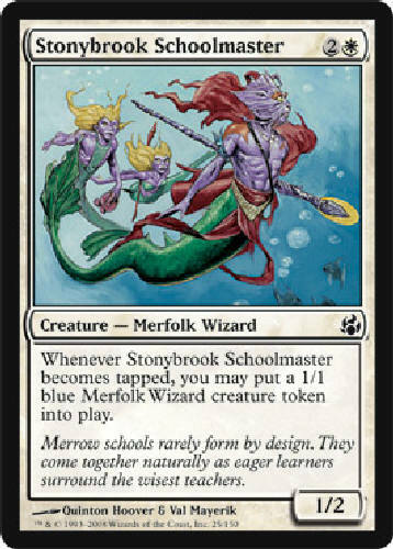 Stonybrook Schoolmaster X4 - Morningtide MTG Magic Cards Playset DJMagic  
