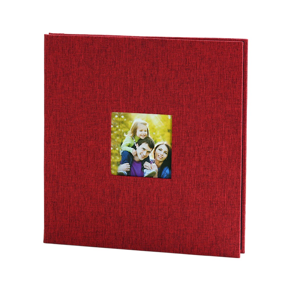 Souvenir Album Dustproof Photo Storage Diy Family Handmade Stamp Album Air F Red