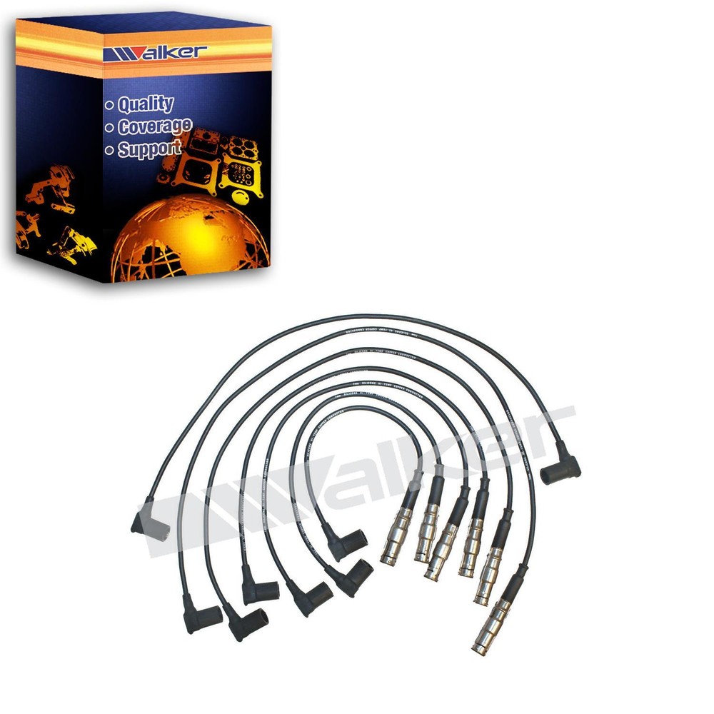 Walker Spark Plug Wire Set For 1988-1989 Mercedes-Benz 300CE 3.0L L6