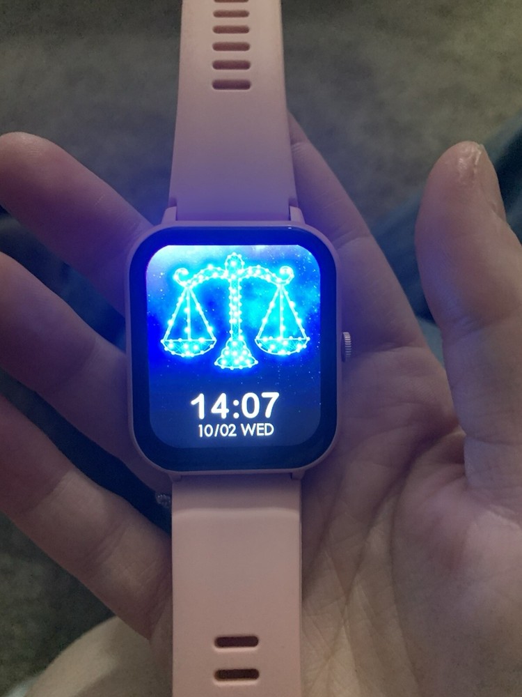 Smart Fitness Tracker Watch with Heart Rate Monitor