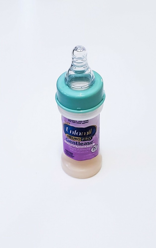 2oz Sealed Mint Green Reborn Baby Hospital Fake Formula Bottle
