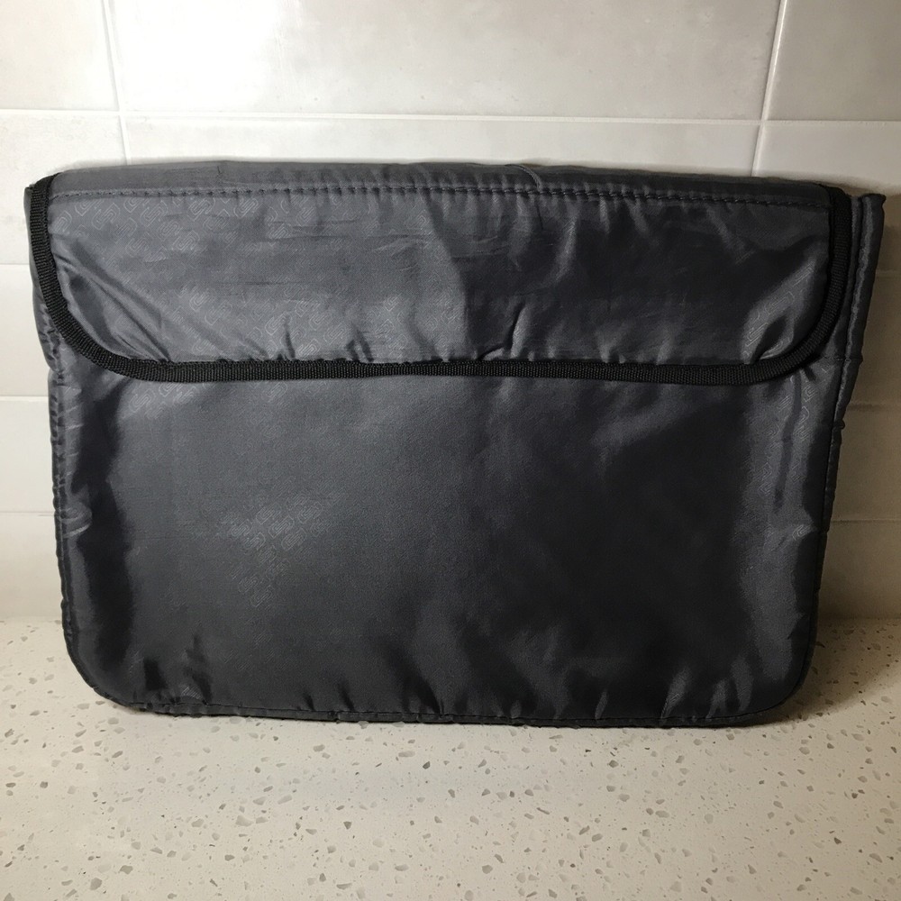 Laptop Carrying Soft Case Bag 15”x11” Silver