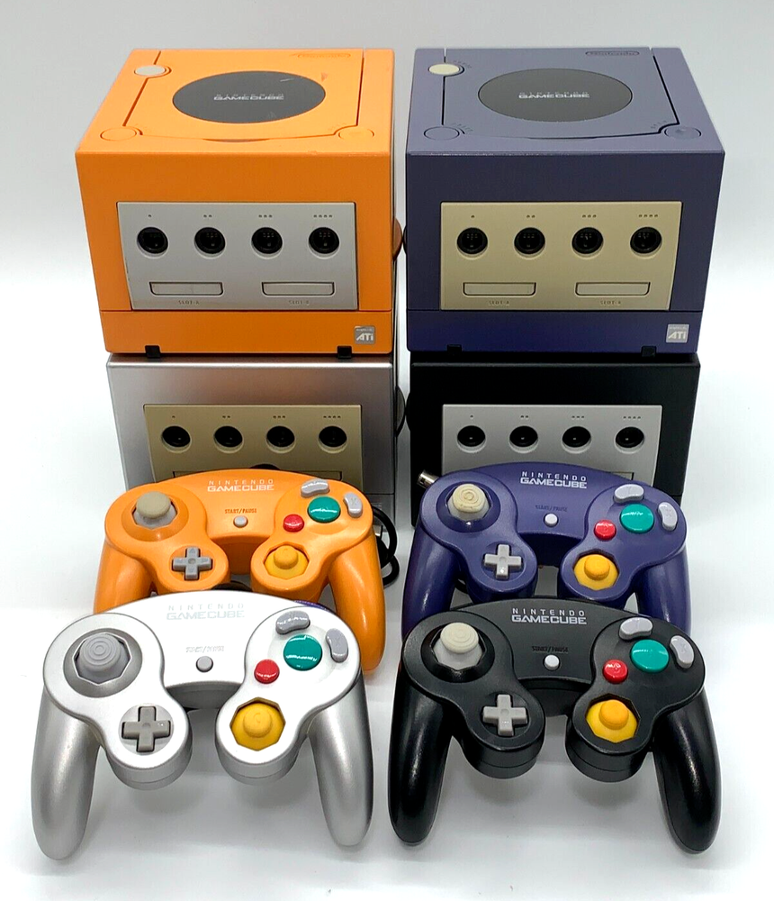 Nintendo GameCube Console Controller Accessory set NTSC-U/C (US/Canada) Tested