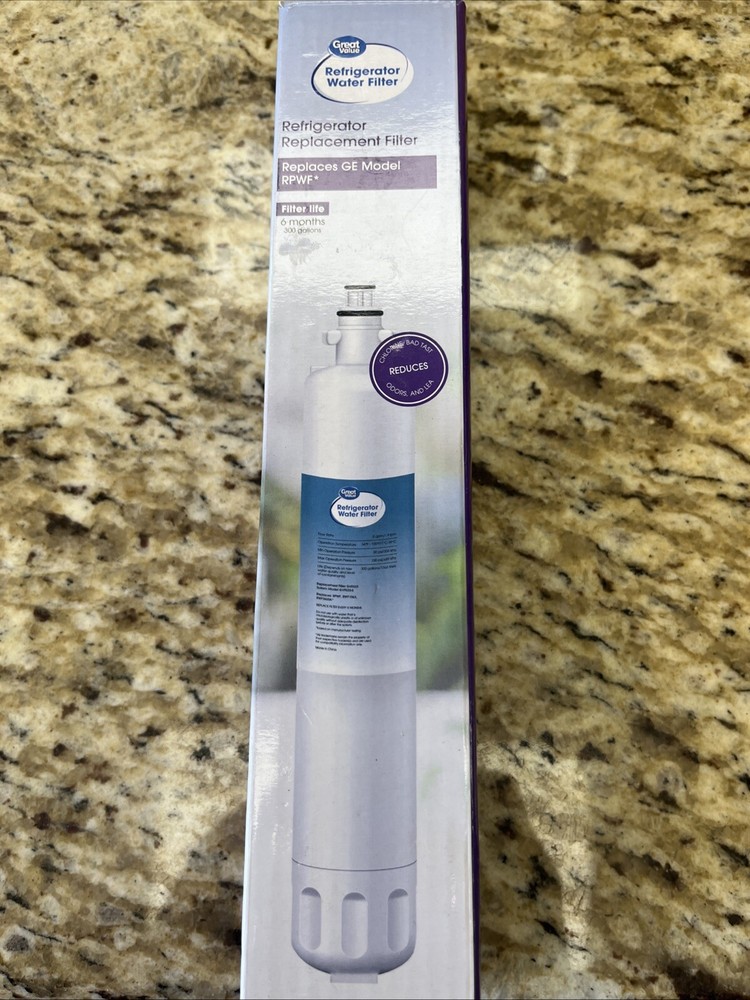 Great Value Replacement Refrigerator Water Filter GE RPWF Sealed NEW