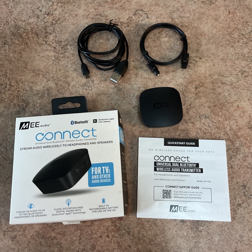 MEE Connect Universal Bluetooth Wireless Audio Transmitter