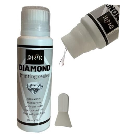 Diamond Painting Sealer for Coasters Diamond Painting Sealer High Gloss120ML