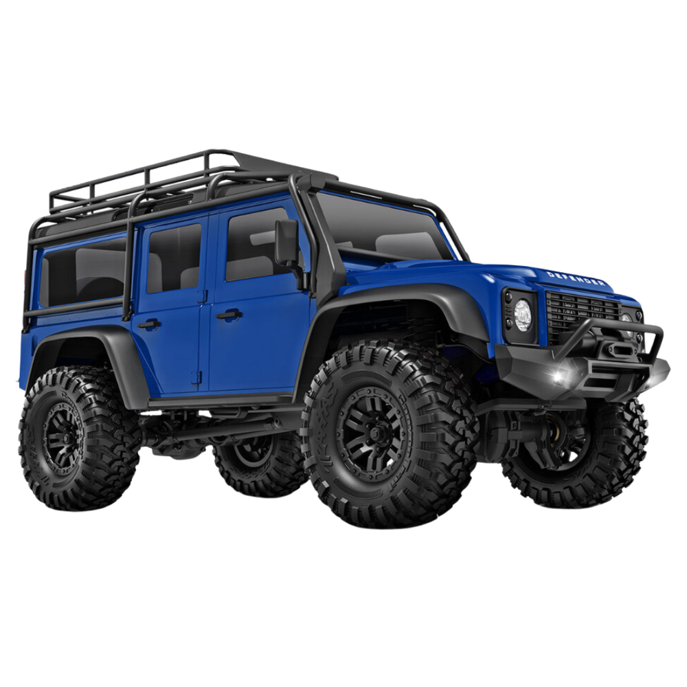 Traxxas TRX-4M 1/18 Land Rover Defender Blue RC Crawler 97054-1 Off Road Ready