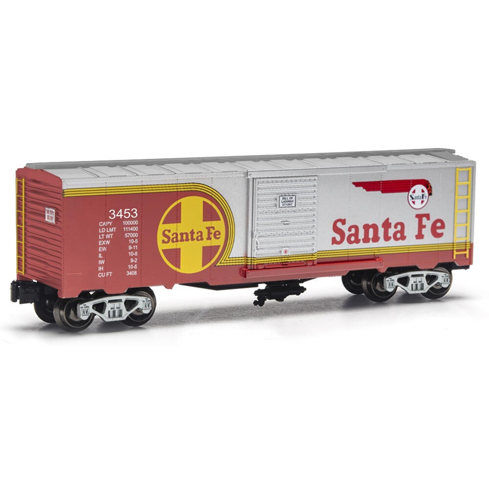 O Gauge Box Car - SANTA FE WARBONNET - New Item - Never Ran - Free Shipping