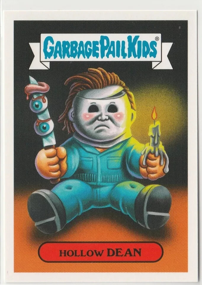 Hollow Dean #14b Garbage Pail Kids GPK 2018 Oh the Horror-ible Trading Card