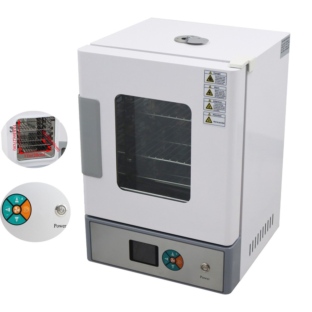 Digital Forced Air Convection Drying Oven with LCD Panel 110V Heat Treatment Dryer