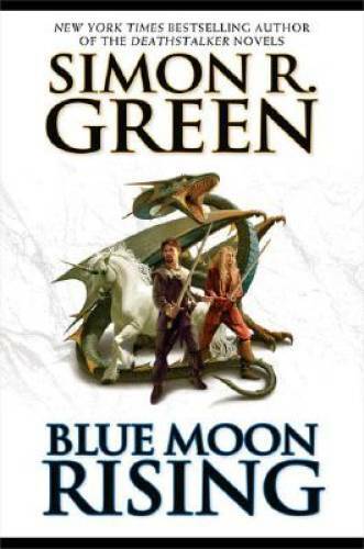 Blue Moon Rising by Simon R Green Darkwood fantasy paperback in good condition  
