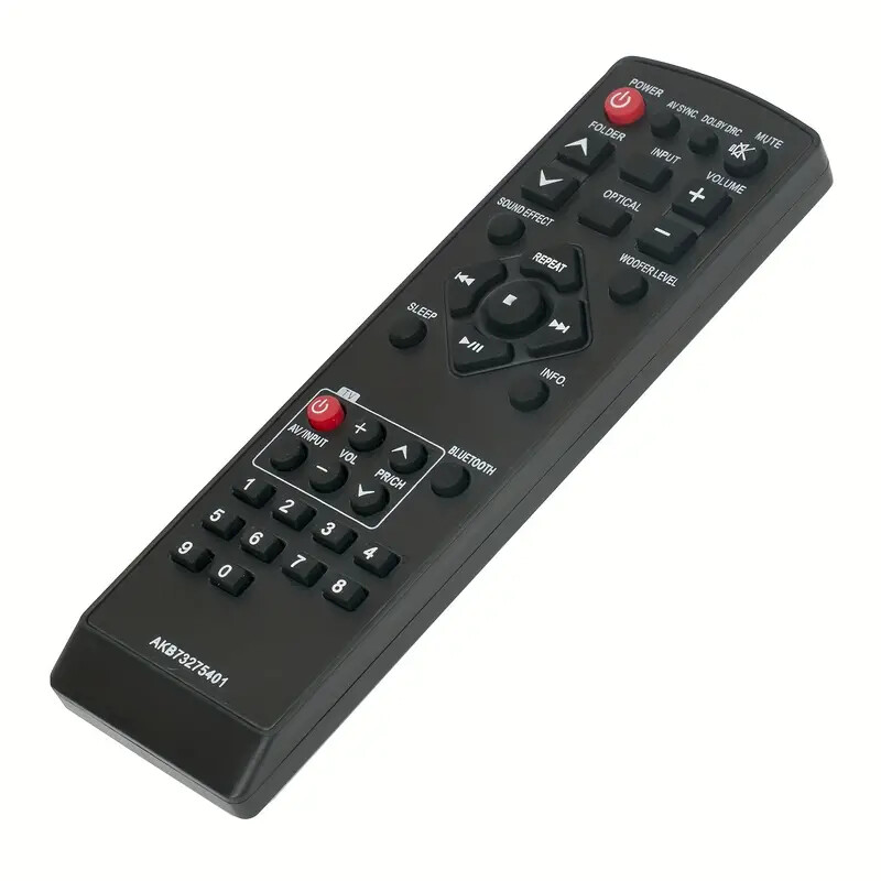 New AKB73275401 Replaced Remote For LG Soundbar SHS36-D LSB316 HLS36W HLS36W-NB