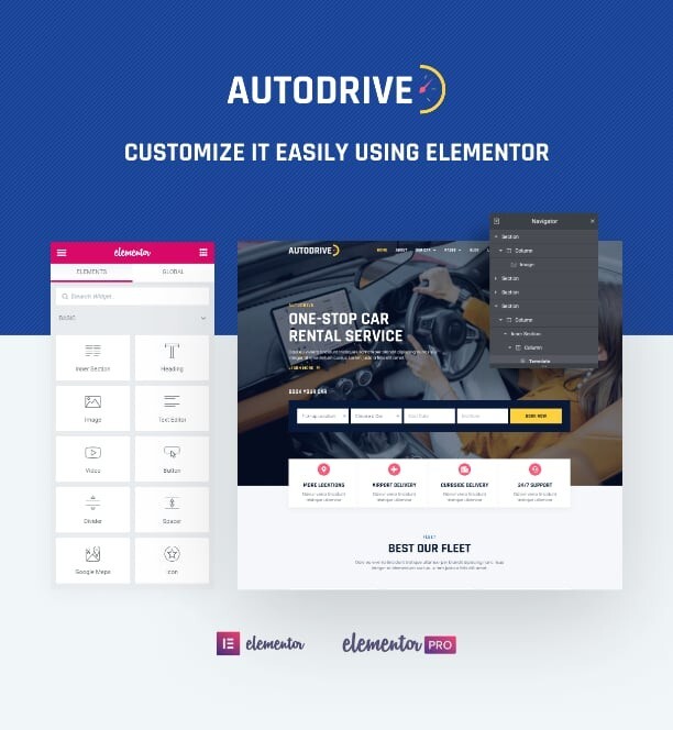 Autodrive - Car Rental & Dealer Template Kit and GHL Sales CRM