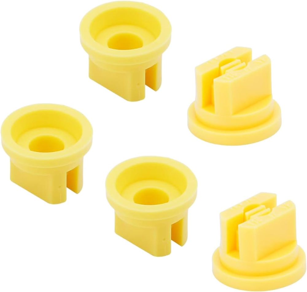 5Pcs Plastic Nozzle 110 Degree Flat Fan Spray Tip for Industrial Agricultural La