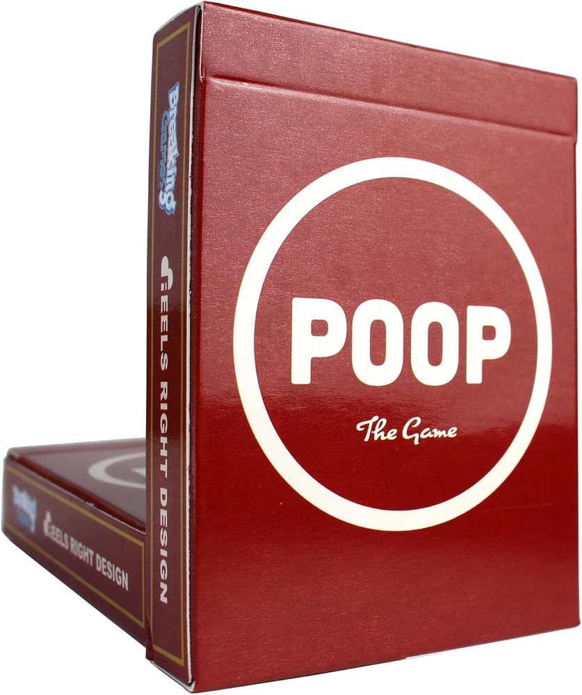 Poop the Game - Hilarious and Family-Friendly Card Game for Kids Ages 6 and up -
