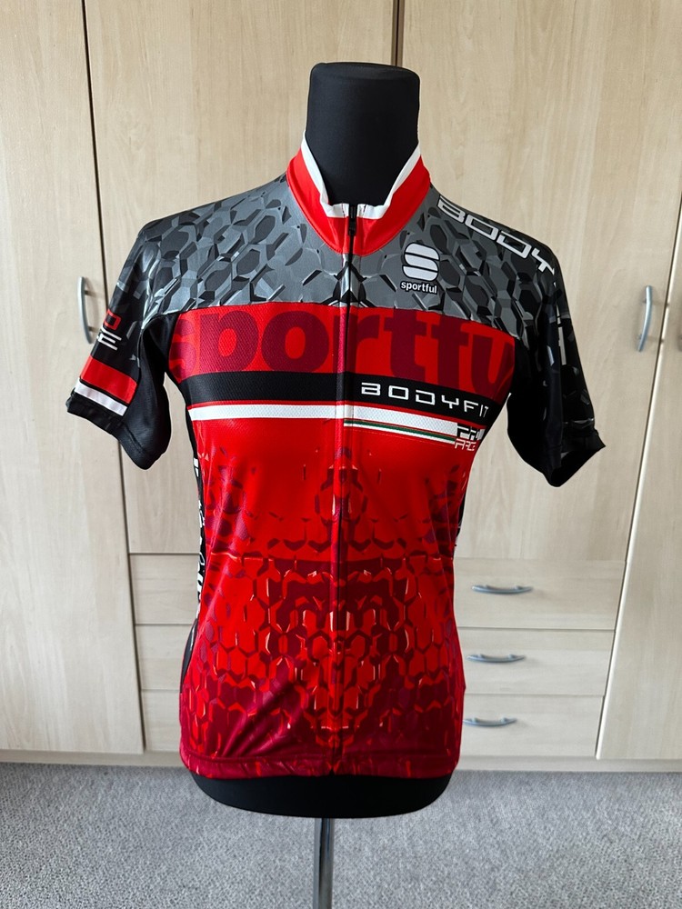 Sportful BODY FIT PRO Race SS Cycling Jersey Red SIZE M For Men's NEW!