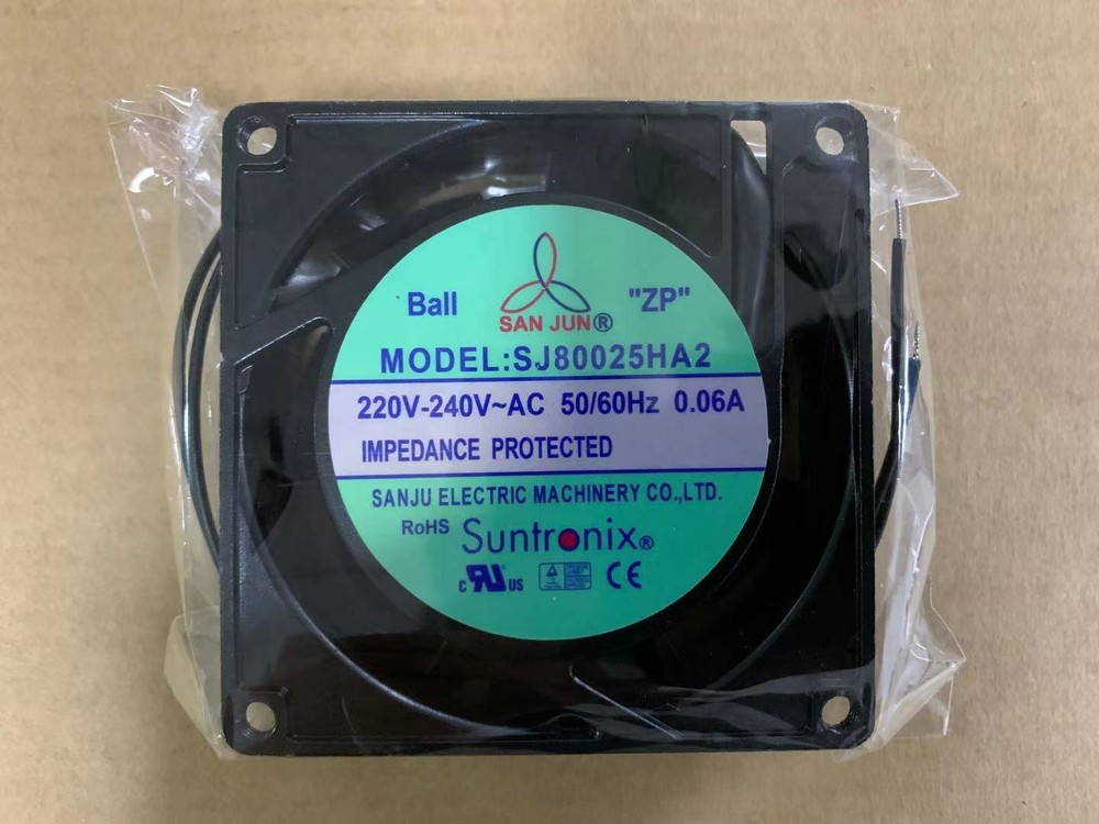 SANJUN SJ80025HA2 220V 0.06A 8025 Ball Chassis Cabinet Fan #