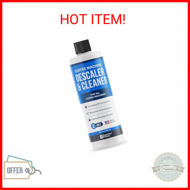 Efficient Coffee Machine Descaler for Nespresso Breville Keurig - 2 Uses