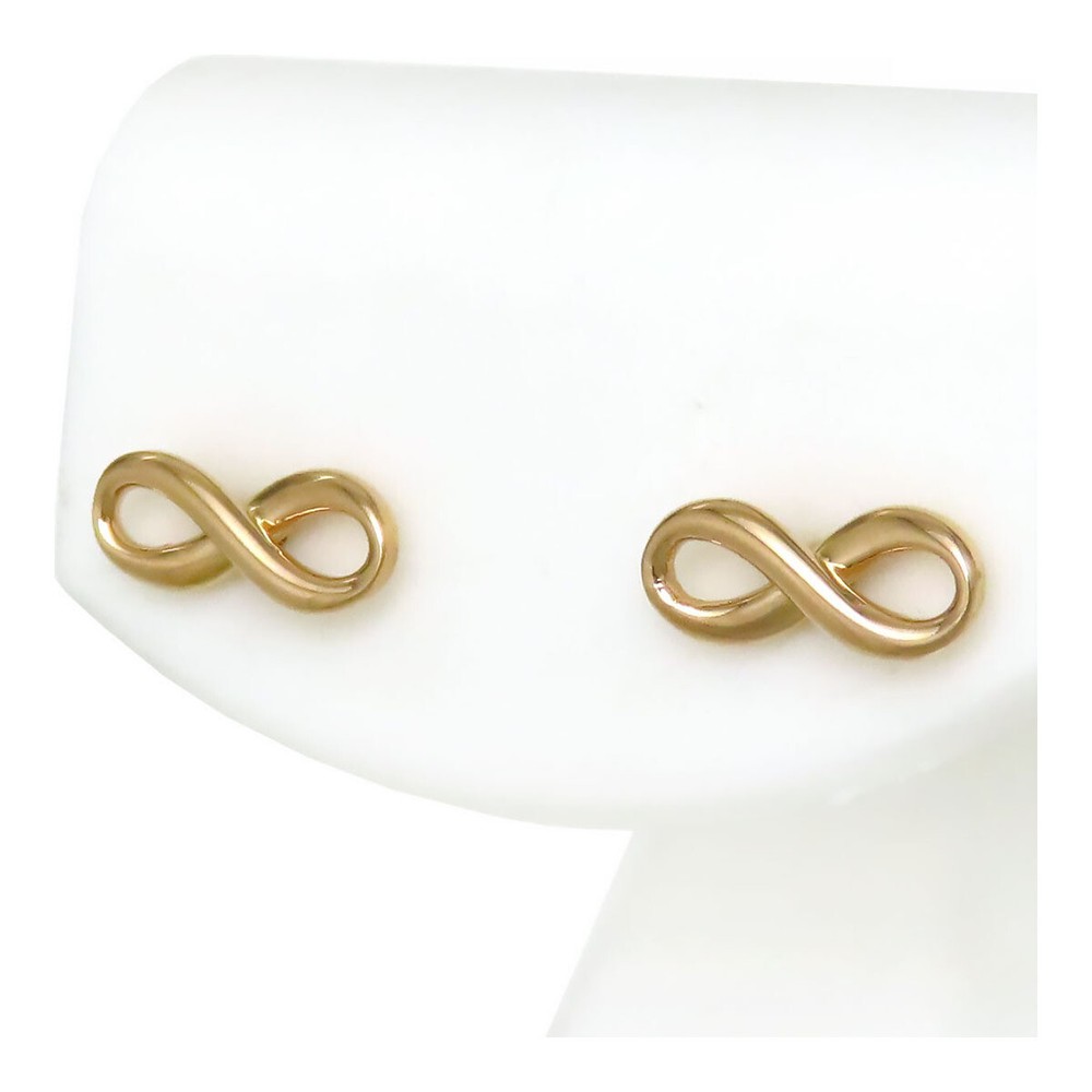 Tiffany & Co. Infinitity AU750 K18PG Earrings 792068