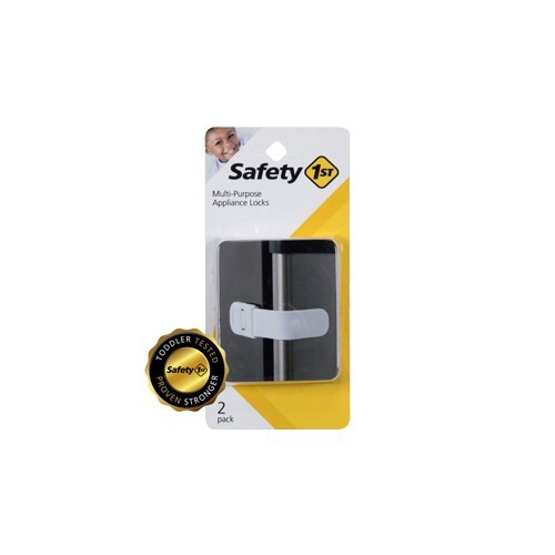 Safety 1st Multi-Purpose Appliance Locks, 2 Pack White