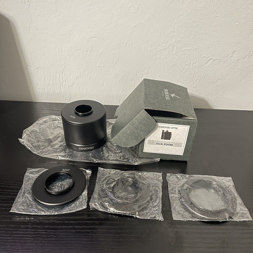 Swarovski DCA Digiscoping Adapter - Fits 28/37/43/52mm Filters - NO MANUAL